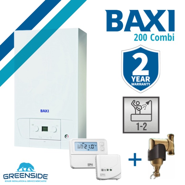 Boiler Installations Newcastle Baxi 200 2 Year Warranty