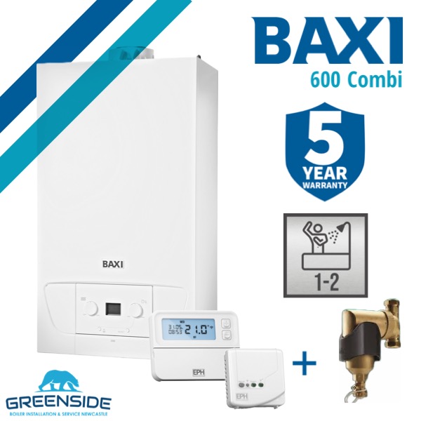 Newcastle Boiler Baxi 600 5 Year Warranty
