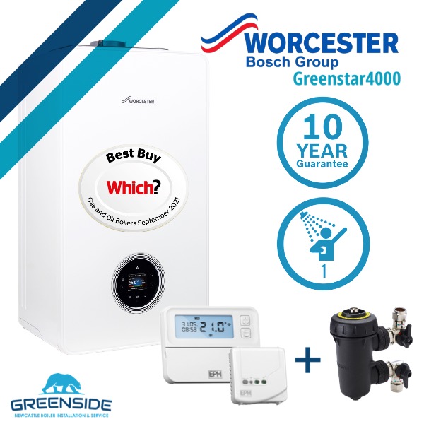 Newcastle Boiler Worcester Greenstar 4000 10 Year Guarantee