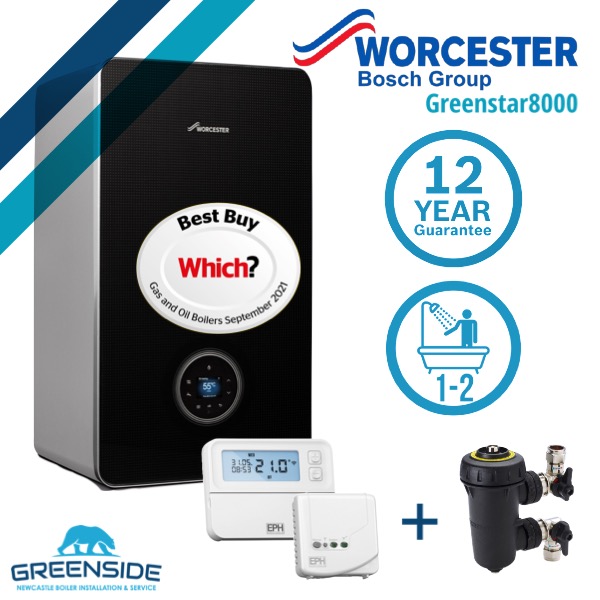 Boiler Installations Newcastle Worcester Greenstar 8000 12 Year