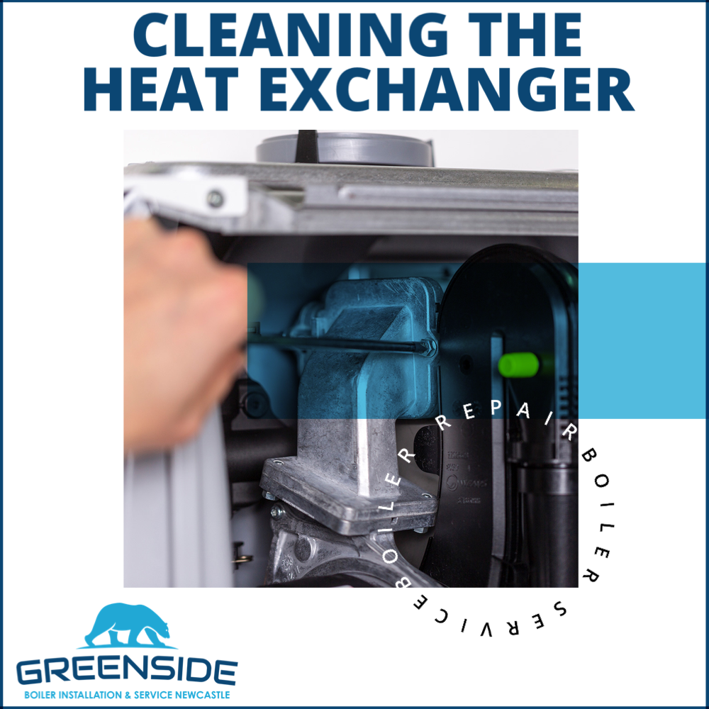 Boiler Service Page -Cleaning the heat exchanger