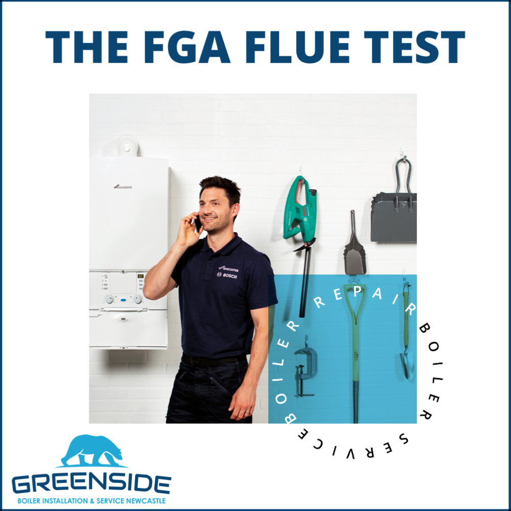 Boiler Service Page - FGA Flue test