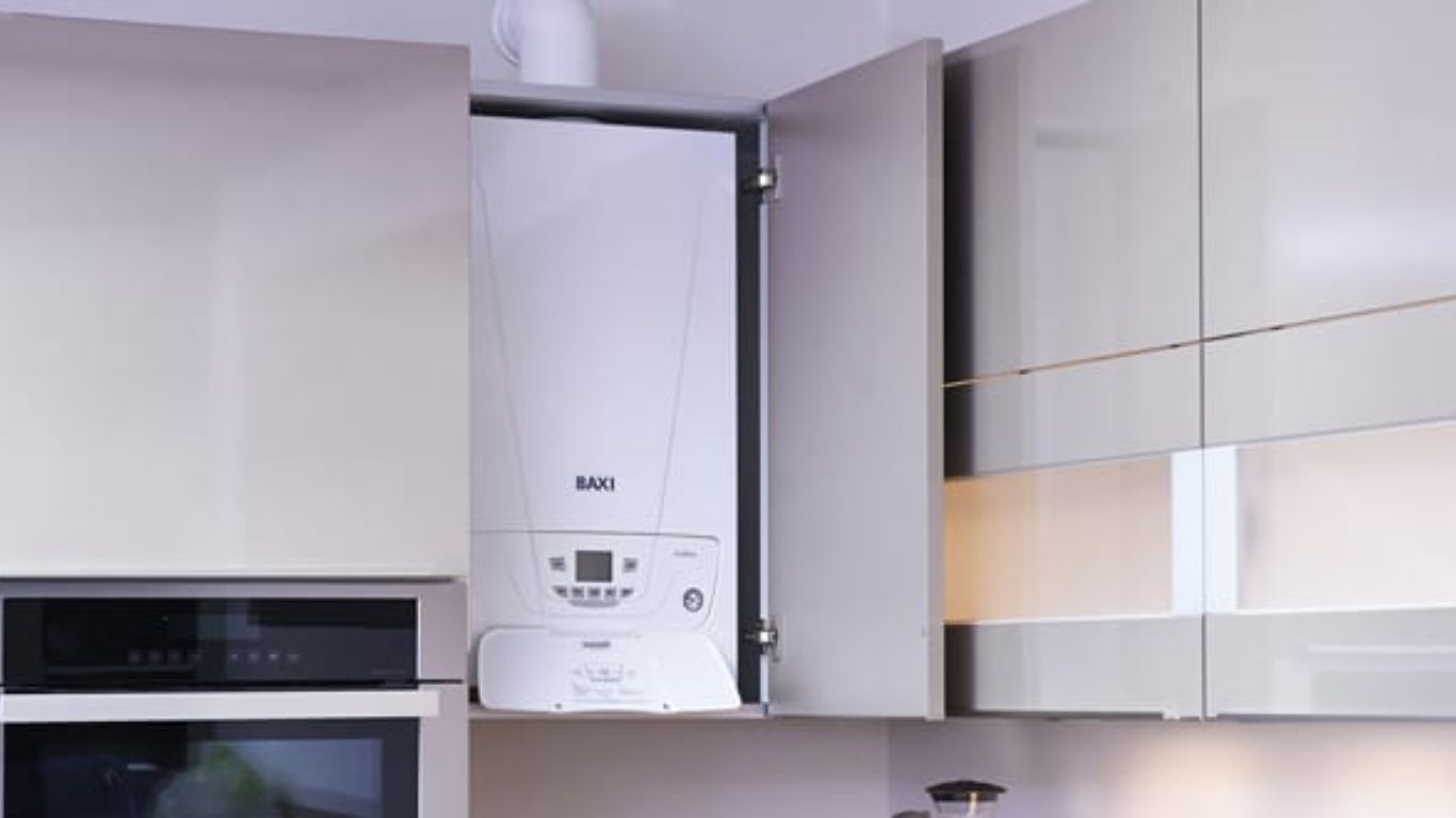 Baxi Boiler in a cupboard